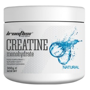 Креатин моногидрат IronFlex Creatine Monohydrate 300 g /120 servings/ Natural flavour
