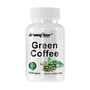 Комплексный жиросжигатель IronFlex Green Coffee 100 Tabs