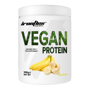 Протеин IronFlex Vegan Protein 500 g /17 servings/ Banana