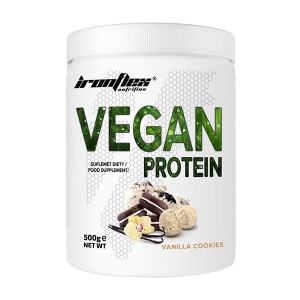 Протеин IronFlex Vegan Protein 500 g /17 servings/ Vanilla Cookies