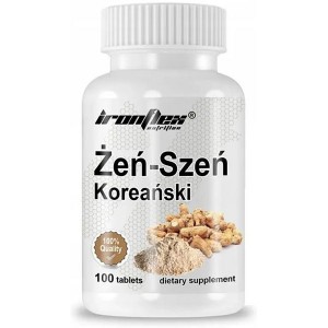 Натуральная добавка для спорта IronFlex Zen-Szen Koreanski 100 Tabs
