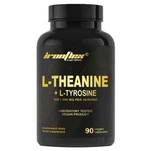 Аминокомплекс для спорта IronFlex L-Theanine + Tyrosine 90 Veg Caps