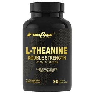 Теанин для спорта IronFlex L-Theanine Doubble Strength 200 mg 90 Veg Caps