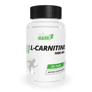 Жиросжигатель для спорта MST Nutrition Healthy by MST L-Carnitine 1000 mg 60 Tabs
