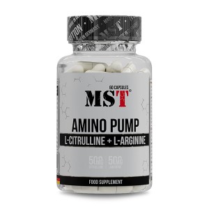 Комплекс до тренировки MST Nutrition Amino Pump 60 Caps