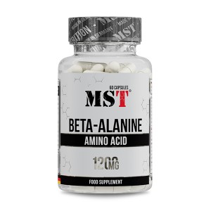 Бета-аланин для спорта MST Nutrition Beta-Alanine 60 Caps