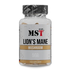 Натуральная добавка для спорта MST Nutrition Lion's Mane Mushroom 60 Caps