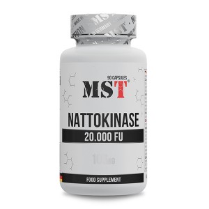 Комплекс для профилактики давления и кровообращения MST Nutrition Nattokinase 90 Caps