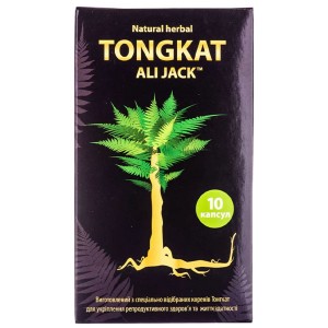 Тестостероновый комплекс Tongkat Ali Jack Powder Extract 10 Caps