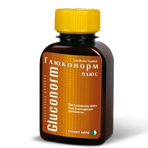 Комплекс для профилактики диабета Tomil Herb Gluconorm 500 mg 120 Tabs