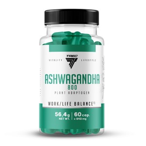 Ашфаганда для спорта Trec Nutrition Ashwagandha 800 60 Caps