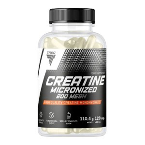 Креатин моногидрат Trec Nutrition Creatine Micronized 200 MESH 120 Caps