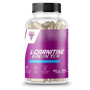 Комплексный жиросжигатель Trec Nutrition L-Carnitine + Green Tea 90 Caps