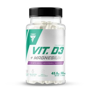 Витаминно-минеральный комплекс для спорта Trec Nutrition VIT. D3 + Magnesium 60 Caps