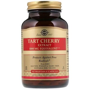 Антиоксидант Solgar Tart Cherry Extract 1000 mg 90 Veg Caps