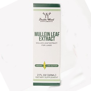 Комплекс для профилактики дыхательной системы Double Wood Mullein Leaf Extract Drops 60 ml /60 servings/