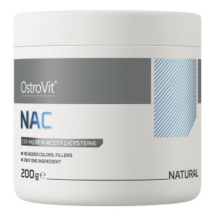 Ацетилцистеин (NAC) для спорта OstroVit NAC 200 g /1333 servings/ Natural