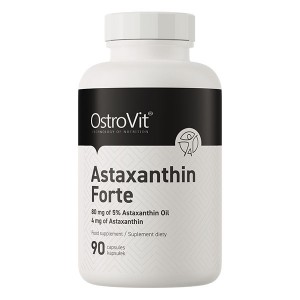 Астаксантин для спорта OstroVit Astaxanthin Forte 90 Caps