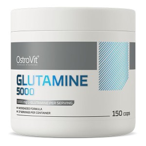 Глютамин для спорта OstroVit Glutamine 5000 150 Caps