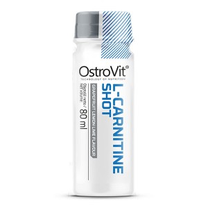 Жиросжигатель для спорта OstroVit L-Carnitine Shot 20 х 80 ml Grapefruit Lemon Lime