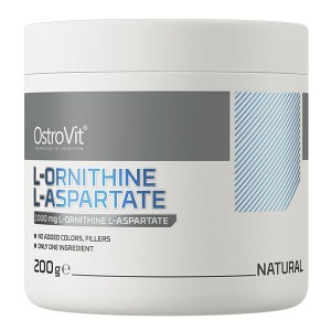 Орнитин для спорта OstroVit L-Ornithine L-Aspartate 200 g /200 servings/ Natural