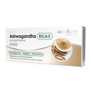 Ашфаганда для спорта Activlab Ashwagandha Relax 60 Caps