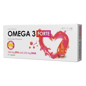 Омега для спорта Activlab Pharma Omega 3 Forte 60 Caps