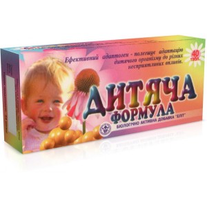 Витаминно-минеральный комплекс для детей Elit-Pharm Детская Формула 40 таб