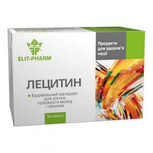 Лецитин Elit-Pharm Лецитин 50 капс
