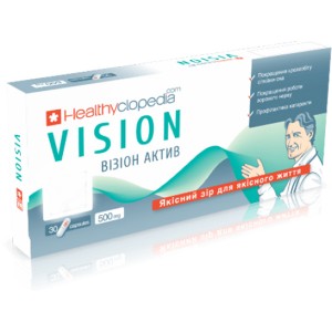 Комплекс для профилактики зрения Healthyclopedia Vision 30 Caps