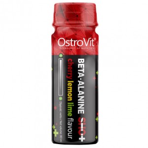 Бета-аланин для спорта OstroVit Beta-Alanine Shot 80 ml /2 servings/ Cherry Lemon Lime
