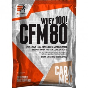 Протеин Extrifit CFM Instant Whey 80 30 g /1 servings/ Caramel