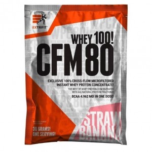Протеин Extrifit CFM Instant Whey 80 30 g /1 servings/ Strawberry Banana