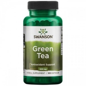 Зеленый чай Swanson Green Tea 500 mg 100 Caps