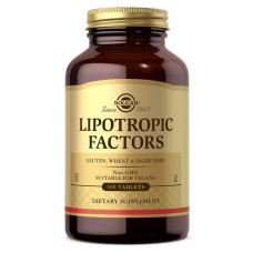 Комплекс для зниження ваги Solgar Lipotropic Factors 100 Tabs