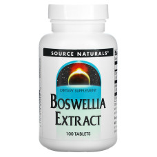Екстракт босвеллії Source Naturals Boswellia Extract 100 Tabs