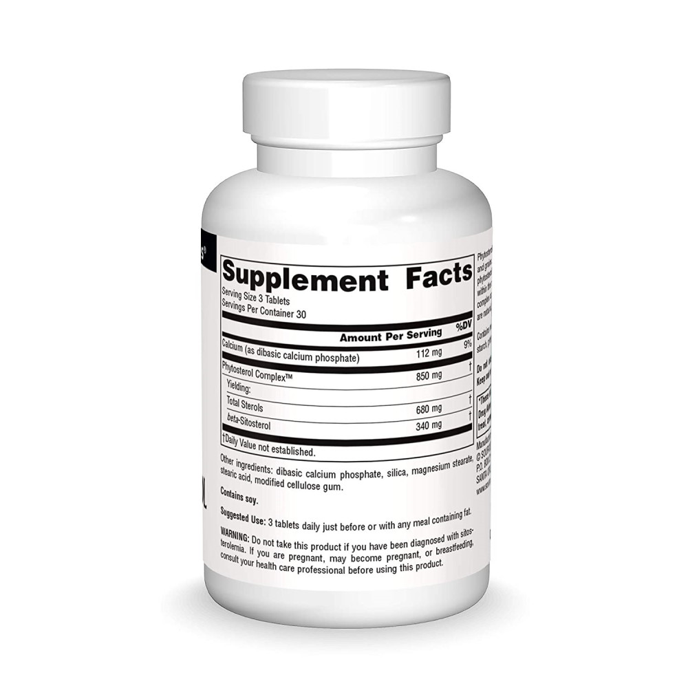 Бета-ситостерол Source Naturals Phytosterol Complex with Beta-Sitosterol 113 mg 90 Tabs