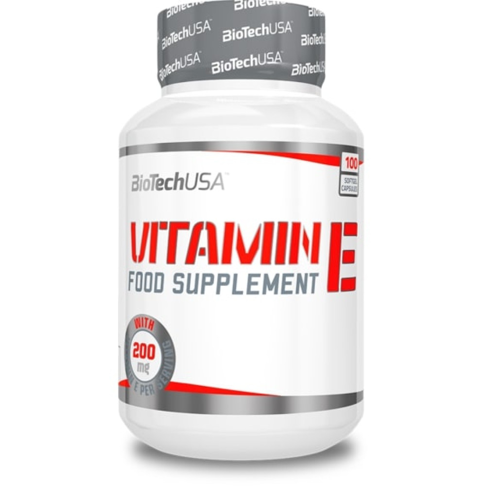 Вітамін E для спорту BioTechUSA Vitamin E 200 100 Caps