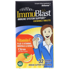 Натуральна добавка для імунітету 21st Century ImmuBlast 32 Chewable Tabs Citrus
