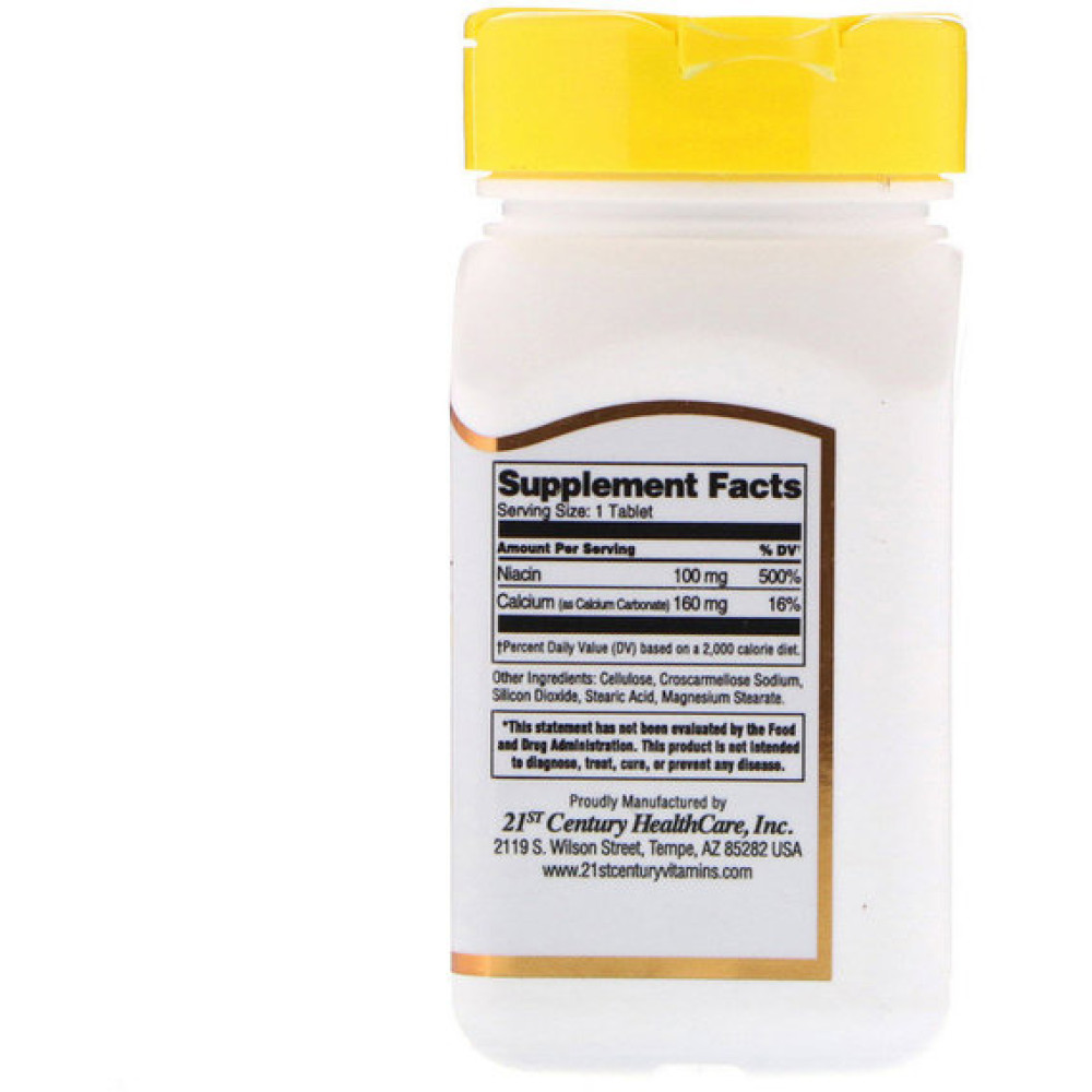 Ніацін 21st Century Niacin 100 mg 110 Tabs