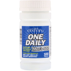 Вітамінно-мінеральний комплекс 21st Century One Daily Men's 50+, Multivitamin Multimineral 100 Tabs