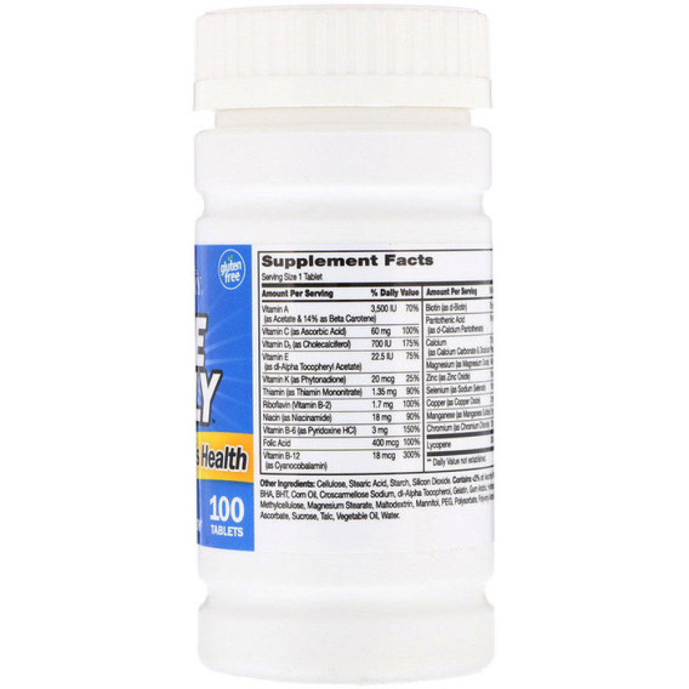 Вітамінно-мінеральний комплекс 21st Century One Daily Men's Health, Multivitamin Multimineral 100 Tabs