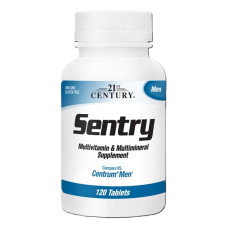 Вітамінно-мінеральний комплекс 21st Century Sentry, Multivitamin & Multimineral Supplement, Men 120 Tabs
