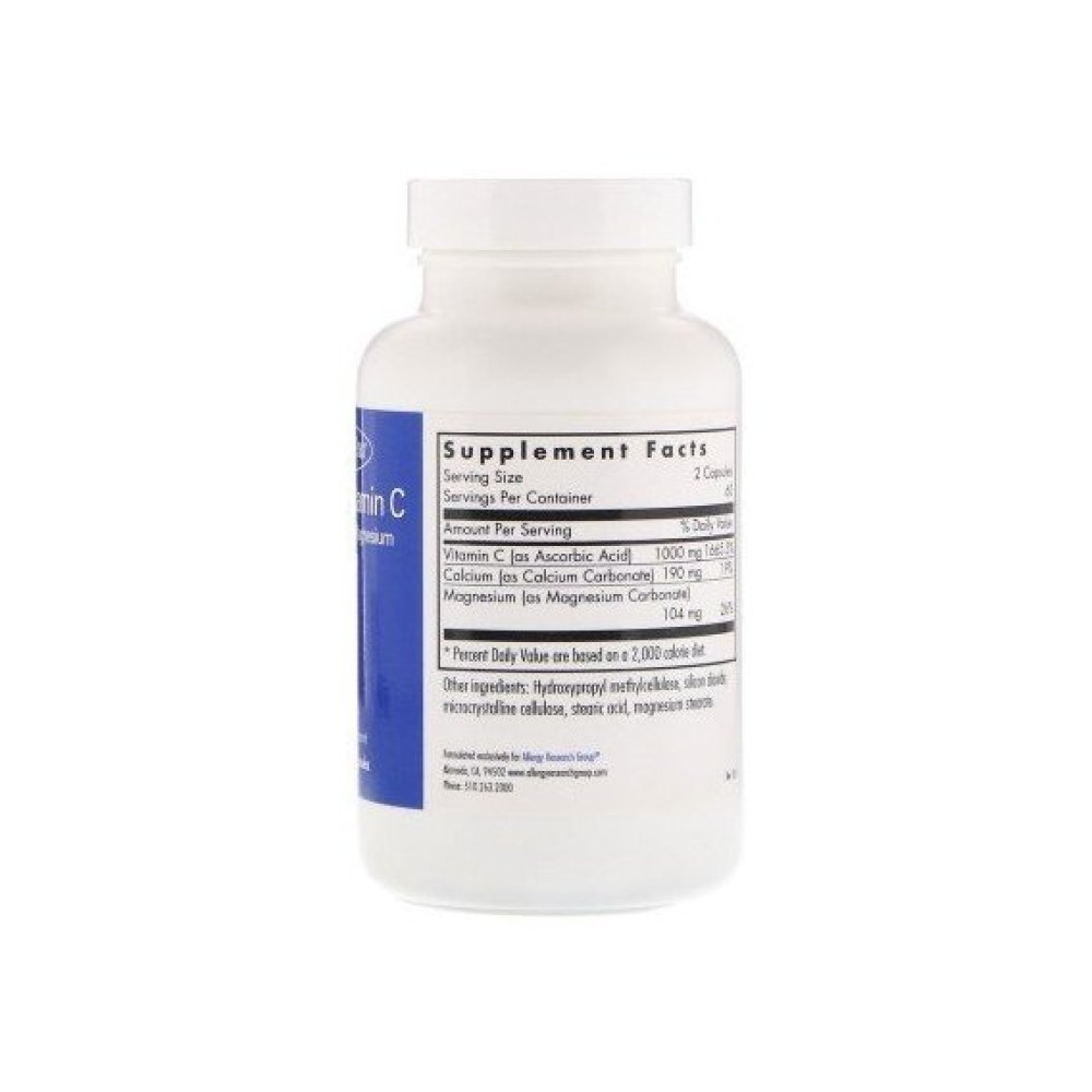 Вітамін C Allergy Research Group Buffered Vitamin C 120 Veg Caps