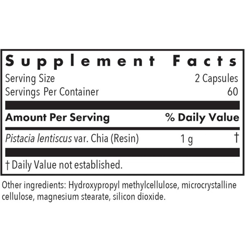 Смола мастикового дерева Allergy Research Group Mastica Chios Gum Mastic 120 Veg Caps ALG-73660