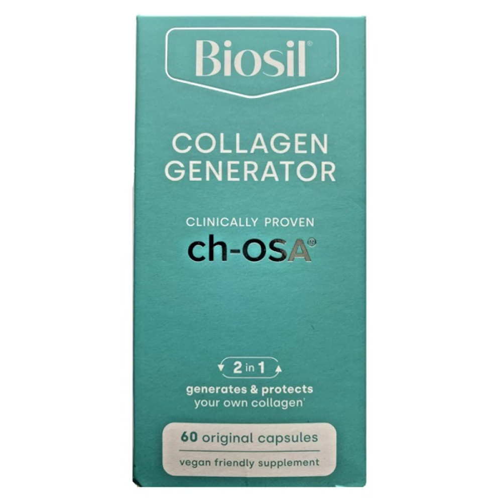 Колаген BioSil ch-OSA Advanced Collagen Generator 60 Veg Caps NFS-39183