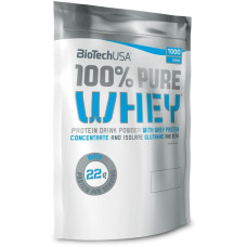 Протеїн BioTechUSA 100% Pure Whey 1000 g /35 servings/ Caramel Cappuccino