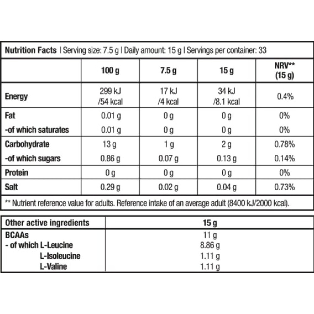 Амінокислота BCAA для спорту BioTechUSA BCAA 8:1:1 Zero 250 g /33 servings/ Cola