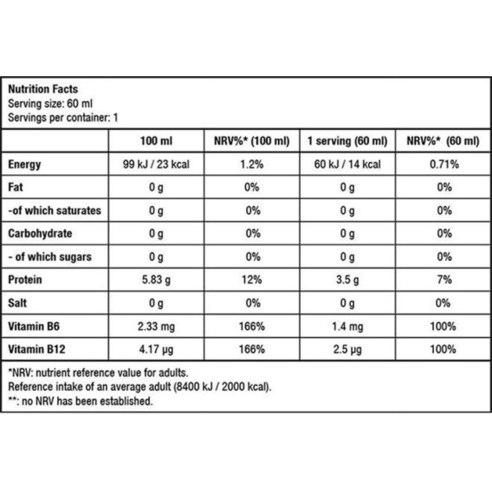 Амінокислота BCAA для спорту BioTechUSA BCAA Shot Zero Carb 60 ml Lime