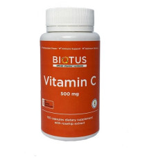 Вітамін C Biotus Vitamin C 500 mg 100 Caps BIO-530173